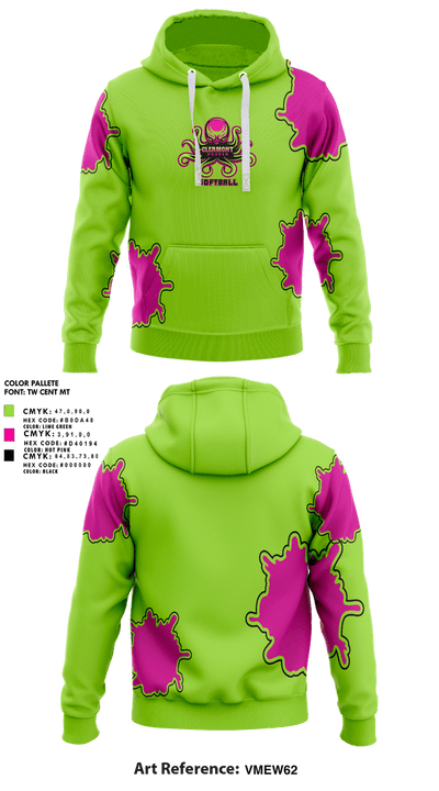Clermont Kraken 90086967 Hoodie - 1