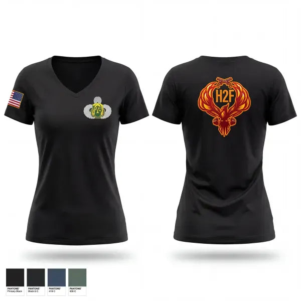 Womens Short Sleeve Vneck Shirt, 503d MP BN, Army, Teamtime, Team time, sublimation, custom sports apparel, team uniforms, spirit wear, spiritwear, sports uniforms, custom shirts, team store, custom team store, fundraiser sports, apparel fundraiser