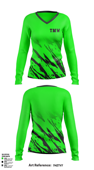 Womens Long Sleeve Vneck Shirt, Team Money Way, Women's Basketball, Teamtime, Team time, sublimation, custom sports apparel, team uniforms, spirit wear, spiritwear, sports uniforms, custom shirts, team store, custom team store, fundraiser sports, apparel fundraiser