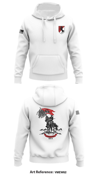 Hoodie, 58th CEC-A, Army, Teamtime, Team time, sublimation, custom sports apparel, team uniforms, spirit wear, spiritwear, sports uniforms, custom shirts, team store, custom team store, fundraiser sports, apparel fundraiser