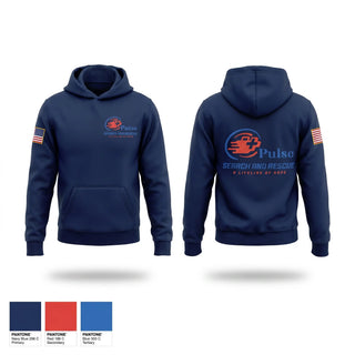 Hoodie, Pulse Search and Rescue, EMS/EMT, Teamtime, Team time, sublimation, custom sports apparel, team uniforms, spirit wear, spiritwear, sports uniforms, custom shirts, team store, custom team store, fundraiser sports, apparel fundraiser