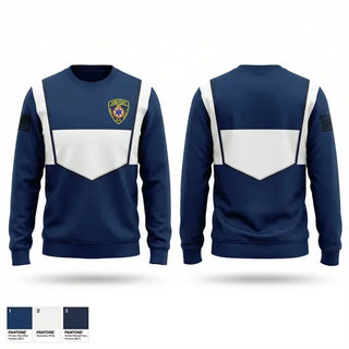 Crew Neck Sweatshirt, Carlstadt Volunteer Ambulance Corps, EMS/EMT, Teamtime, Team time, sublimation, custom sports apparel, team uniforms, spirit wear, spiritwear, sports uniforms, custom shirts, team store, custom team store, fundraiser sports, apparel fundraiser