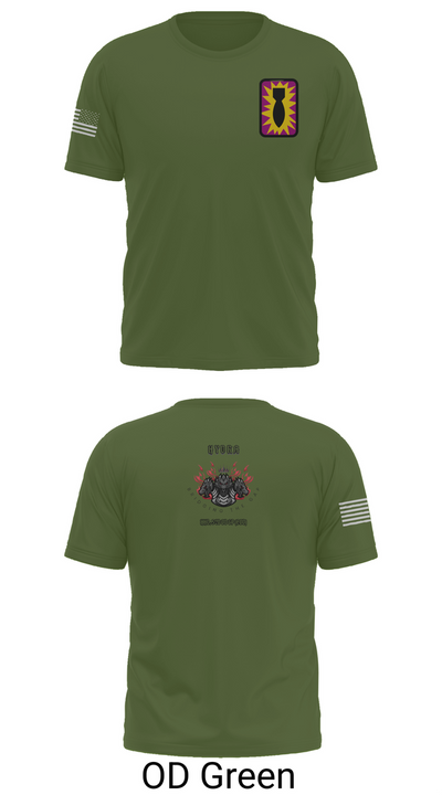 HHD, 52ND EOD GP 26813133 Short Sleeve Performance Shirt - 56