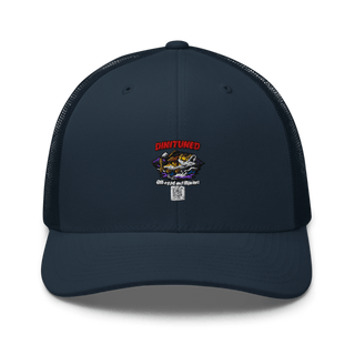 Dinituned offroad and marine Retro Trucker Hat | Yupoong 6606