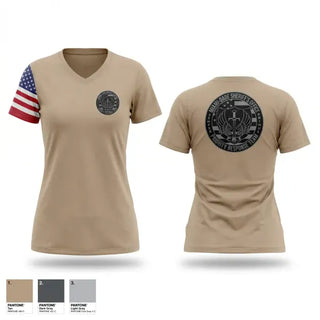 Womens Short Sleeve Vneck Shirt, Priority Response Team, Police, Teamtime, Team time, sublimation, custom sports apparel, team uniforms, spirit wear, spiritwear, sports uniforms, custom shirts, team store, custom team store, fundraiser sports, apparel fundraiser