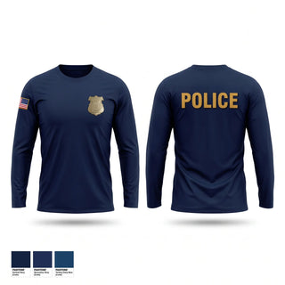 Long Sleeve Performance Shirt, Contraband interdiction, Police, Teamtime, Team time, sublimation, custom sports apparel, team uniforms, spirit wear, spiritwear, sports uniforms, custom shirts, team store, custom team store, fundraiser sports, apparel fundraiser