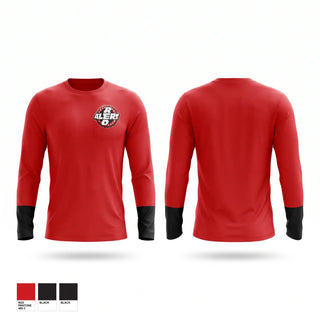 Long Sleeve Performance Shirt, Red Alert, Softball, Teamtime, Team time, sublimation, custom sports apparel, team uniforms, spirit wear, spiritwear, sports uniforms, custom shirts, team store, custom team store, fundraiser sports, apparel fundraiser