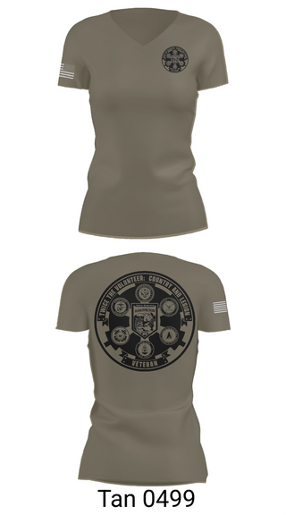 Womens Short Sleeve Vneck Shirt, 501st Legion, Army, Teamtime, Team time, sublimation, custom sports apparel, team uniforms, spirit wear, spiritwear, sports uniforms, custom shirts, team store, custom team store, fundraiser sports, apparel fundraiser