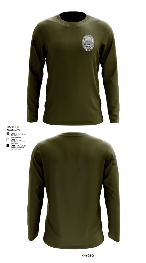 Long Sleeve Performance Shirt, POLICE, Police, Teamtime, Team time, sublimation, custom sports apparel, team uniforms, spirit wear, spiritwear, sports uniforms, custom shirts, team store, custom team store, fundraiser sports, apparel fundraiser