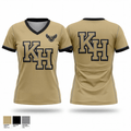 Hawks 96913660 Women's Short Sleeve V-neck Shirt - 1