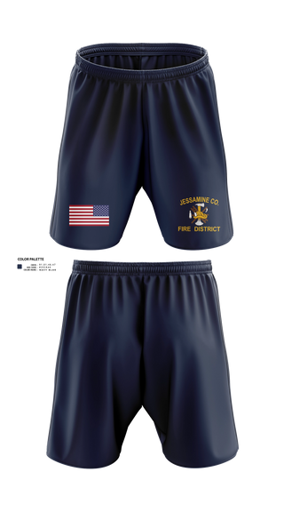 Athletic Shorts With Pockets, Jessamine county fire, Fire Department, Teamtime, Team time, sublimation, custom sports apparel, team uniforms, spirit wear, spiritwear, sports uniforms, custom shirts, team store, custom team store, fundraiser sports, apparel fundraiser
