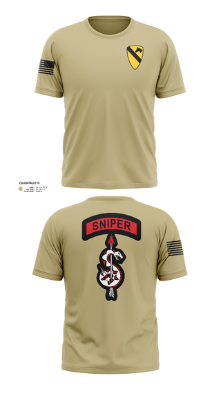 Old School Cotton Feel Shirt, 1st Cav, Army, Teamtime, Team time, sublimation, custom sports apparel, team uniforms, spirit wear, spiritwear, sports uniforms, custom shirts, team store, custom team store, fundraiser sports, apparel fundraiser