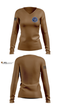 Clark County Sheriffs Office Women's Long Sleeve V-neck Shirt - 4