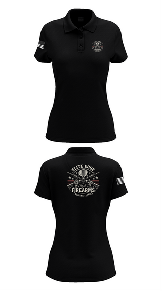 Womens Short Sleeve Performance Polo, Elite edge firearms, , Teamtime, Team time, sublimation, custom sports apparel, team uniforms, spirit wear, spiritwear, sports uniforms, custom shirts, team store, custom team store, fundraiser sports, apparel fundraiser