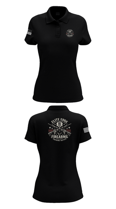 Elite edge firearms 22698132 Women's Short Sleeve Performance Polo  - 35