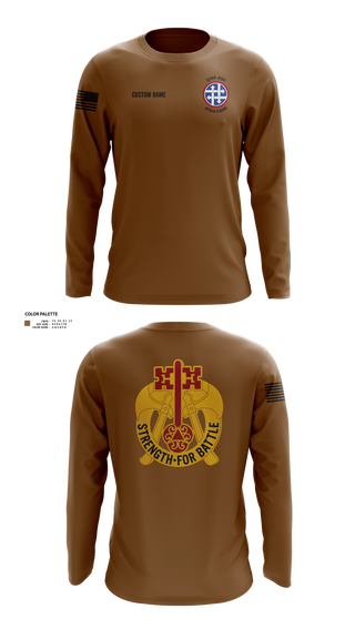 Long Sleeve Performance Shirt, 373rd CSSB, Army, Teamtime, Team time, sublimation, custom sports apparel, team uniforms, spirit wear, spiritwear, sports uniforms, custom shirts, team store, custom team store, fundraiser sports, apparel fundraiser