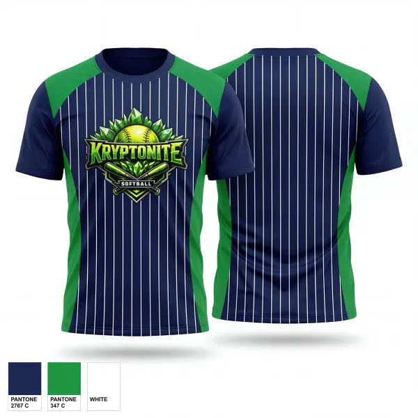 Short Sleeve Performance Shirt, Kryptonite, Baseball, Teamtime, Team time, sublimation, custom sports apparel, team uniforms, spirit wear, spiritwear, sports uniforms, custom shirts, team store, custom team store, fundraiser sports, apparel fundraiser
