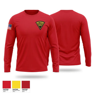 Long Sleeve Performance Shirt, West Virginia State Police, Police, Teamtime, Team time, sublimation, custom sports apparel, team uniforms, spirit wear, spiritwear, sports uniforms, custom shirts, team store, custom team store, fundraiser sports, apparel fundraiser
