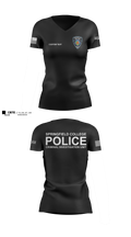 Springfield College Police Women's Short Sleeve V-neck Shirt - 6