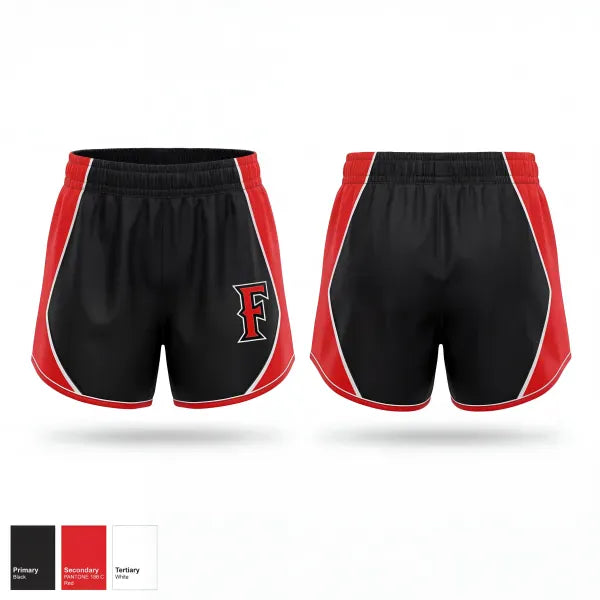 Womens Shorts, Frontier, Wrestling, Teamtime, Team time, sublimation, custom sports apparel, team uniforms, spirit wear, spiritwear, sports uniforms, custom shirts, team store, custom team store, fundraiser sports, apparel fundraiser