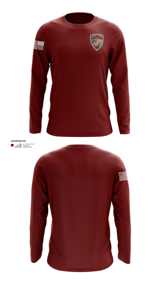 Long Sleeve Performance Shirt, St. Boni, Fire Department, Teamtime, Team time, sublimation, custom sports apparel, team uniforms, spirit wear, spiritwear, sports uniforms, custom shirts, team store, custom team store, fundraiser sports, apparel fundraiser