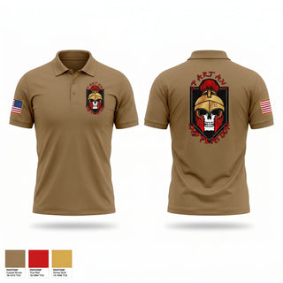 Short Sleeve Performance Polo, Spartans, Army, Teamtime, Team time, sublimation, custom sports apparel, team uniforms, spirit wear, spiritwear, sports uniforms, custom shirts, team store, custom team store, fundraiser sports, apparel fundraiser