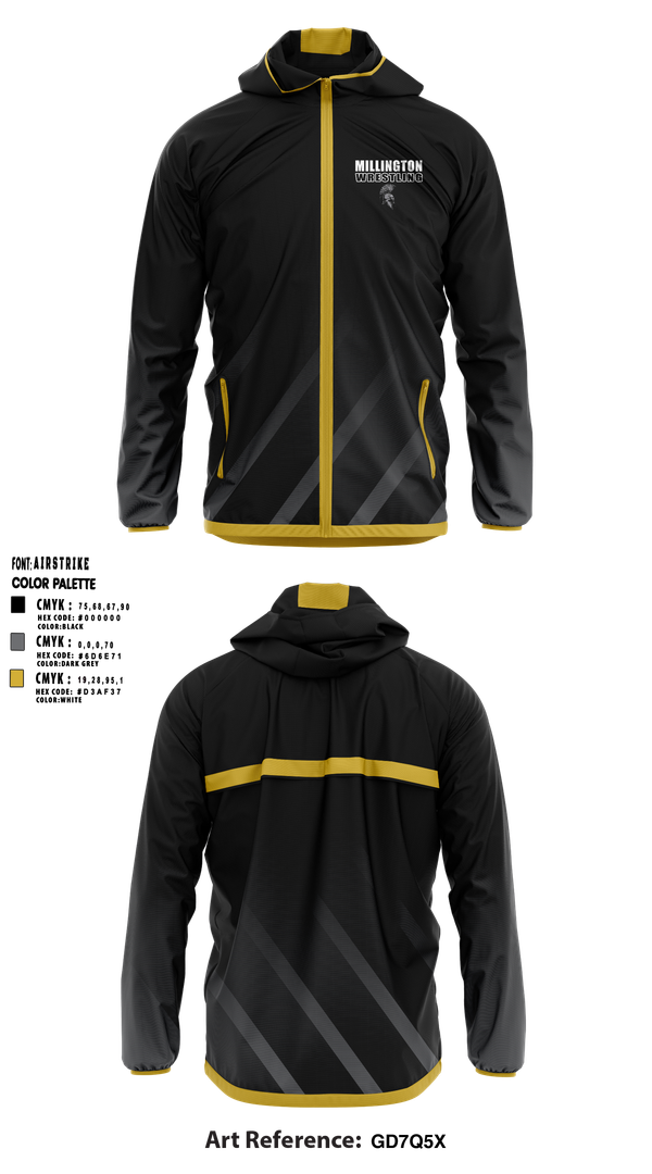 Windbreaker, Millington Trojans, Wrestling, Teamtime, Team time, sublimation, custom sports apparel, team uniforms, spirit wear, spiritwear, sports uniforms, custom shirts, team store, custom team store, fundraiser sports, apparel fundraiser