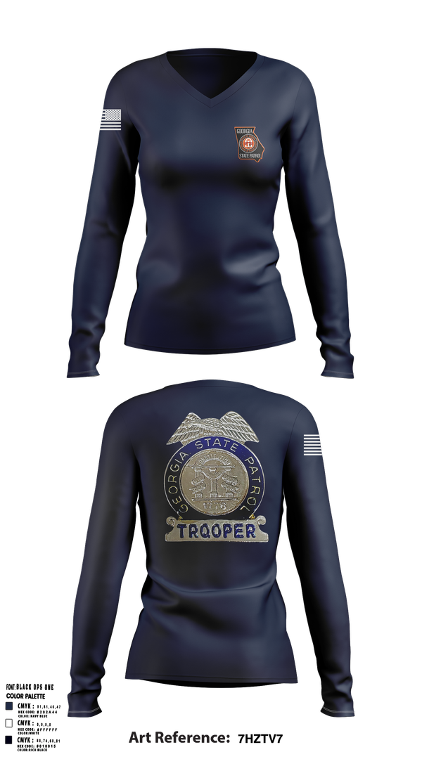 Womens Long Sleeve Vneck Shirt, Post 45, , Teamtime, Team time, sublimation, custom sports apparel, team uniforms, spirit wear, spiritwear, sports uniforms, custom shirts, team store, custom team store, fundraiser sports, apparel fundraiser