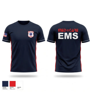 Short Sleeve Performance Shirt, MedCare EMS, EMS/EMT, Teamtime, Team time, sublimation, custom sports apparel, team uniforms, spirit wear, spiritwear, sports uniforms, custom shirts, team store, custom team store, fundraiser sports, apparel fundraiser