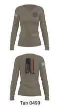 Odessa Fire Department 71210450 Women's Long Sleeve V-neck Shirt - 11