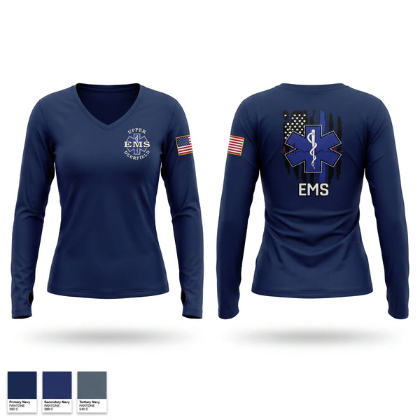 Old School Cotton Feel Shirt, Upper Deerfield EMS, EMS/EMT, Teamtime, Team time, sublimation, custom sports apparel, team uniforms, spirit wear, spiritwear, sports uniforms, custom shirts, team store, custom team store, fundraiser sports, apparel fundraiser