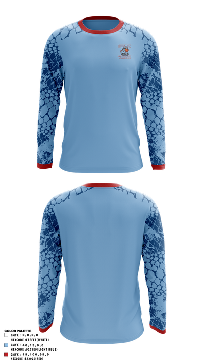 Crismon Rattlers 55873253 Long Sleeve Performance Shirt 10