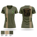 Sheriff K9 Women's Short Sleeve V-neck Shirt - 1
