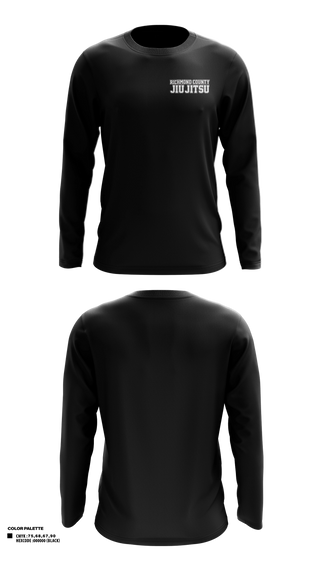 Long Sleeve Performance Shirt, Richmond County Jiu-Jitsu, , Teamtime, Team time, sublimation, custom sports apparel, team uniforms, spirit wear, spiritwear, sports uniforms, custom shirts, team store, custom team store, fundraiser sports, apparel fundraiser