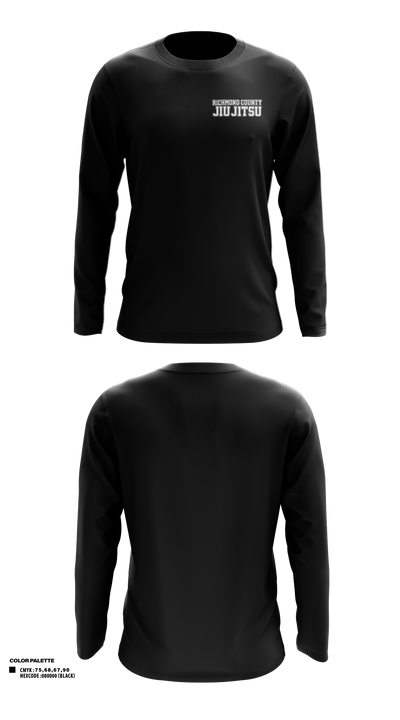 Richmond County Jiu-Jitsu Long Sleeve Performance Shirt - 11