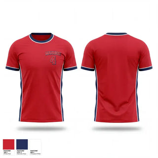 Short Sleeve Performance Shirt, Angels, Baseball, Teamtime, Team time, sublimation, custom sports apparel, team uniforms, spirit wear, spiritwear, sports uniforms, custom shirts, team store, custom team store, fundraiser sports, apparel fundraiser