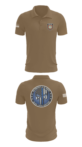 Short Sleeve Performance Polo, Policía Municipal de Carolina, , Teamtime, Team time, sublimation, custom sports apparel, team uniforms, spirit wear, spiritwear, sports uniforms, custom shirts, team store, custom team store, fundraiser sports, apparel fundraiser