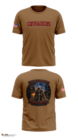 Old School Cotton Feel Shirt, CRUSADERS, Army, Teamtime, Team time, sublimation, custom sports apparel, team uniforms, spirit wear, spiritwear, sports uniforms, custom shirts, team store, custom team store, fundraiser sports, apparel fundraiser