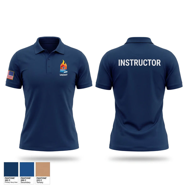 Short Sleeve Performance Polo, IAEMT, EMS/EMT, Teamtime, Team time, sublimation, custom sports apparel, team uniforms, spirit wear, spiritwear, sports uniforms, custom shirts, team store, custom team store, fundraiser sports, apparel fundraiser