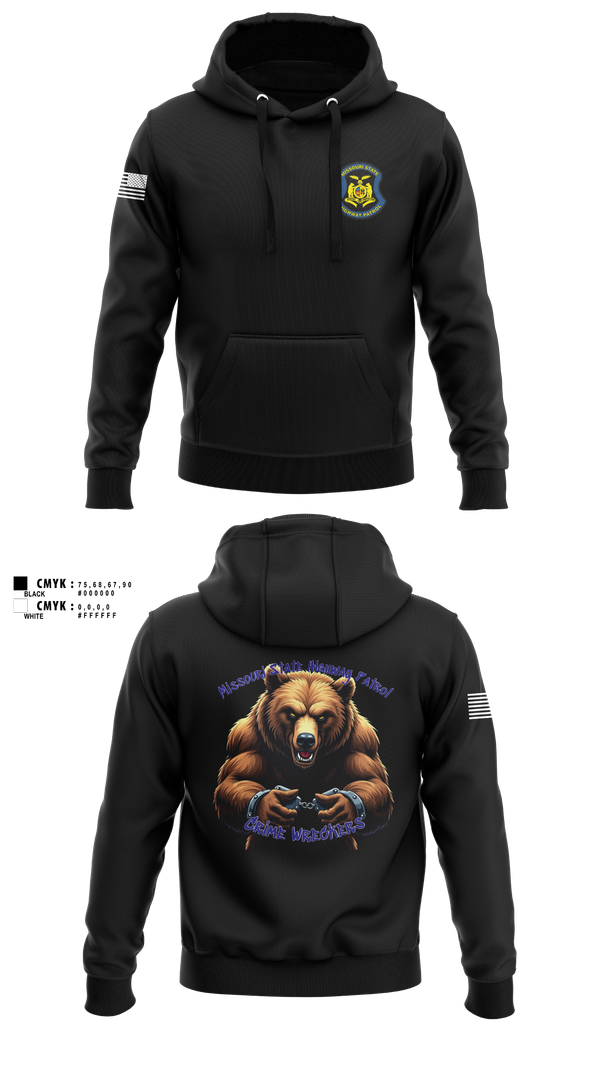 Hoodie, Troop A Crime Wreckers, , Teamtime, Team time, sublimation, custom sports apparel, team uniforms, spirit wear, spiritwear, sports uniforms, custom shirts, team store, custom team store, fundraiser sports, apparel fundraiser