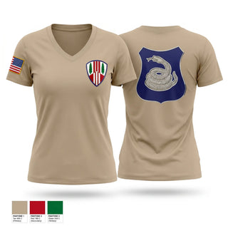 Womens Short Sleeve Vneck Shirt, 1569th MTC, National Guard, Teamtime, Team time, sublimation, custom sports apparel, team uniforms, spirit wear, spiritwear, sports uniforms, custom shirts, team store, custom team store, fundraiser sports, apparel fundraiser