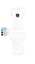 Frontline Flames 76616067 Women's Short Sleeve V-neck Shirt - 18