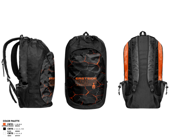 Gear Bag, Eastside Pride Wrestling Club, Wrestling, Teamtime, Team time, sublimation, custom sports apparel, team uniforms, spirit wear, spiritwear, sports uniforms, custom shirts, team store, custom team store, fundraiser sports, apparel fundraiser