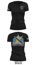 743rd MI BN 75372037 Women's Short Sleeve V-neck Shirt - 28