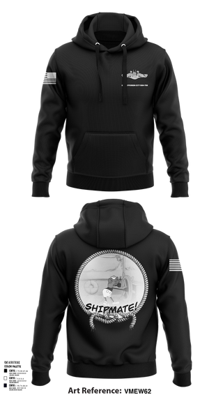 Hoodie, USS Jefferson City FCPOA, Navy, Teamtime, Team time, sublimation, custom sports apparel, team uniforms, spirit wear, spiritwear, sports uniforms, custom shirts, team store, custom team store, fundraiser sports, apparel fundraiser