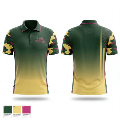 Lady Patriots 81518578 Short Sleeve Performance Polo - 1