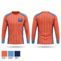 Back bay blue crabs Long Sleeve Performance Shirt - 1
