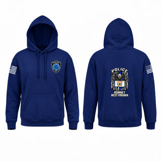 Hoodie, Romney Police Department WV, Police, Teamtime, Team time, sublimation, custom sports apparel, team uniforms, spirit wear, spiritwear, sports uniforms, custom shirts, team store, custom team store, fundraiser sports, apparel fundraiser