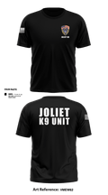 Joliet Police K-9 Unit 79217416 Short Sleeve Performance Shirt - 4