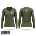 Joint Task Force- 6 Women's Long Sleeve V-neck Shirt - 1